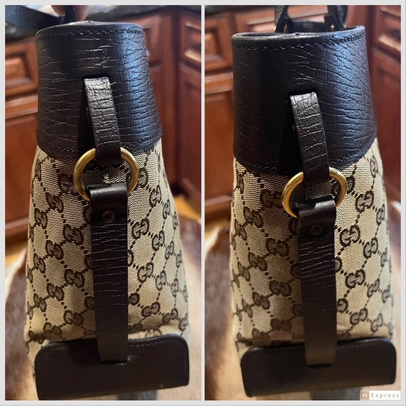 🚫SOLD🚫Gucci Tote😍Rare Beautiful bag😍 16”x18”x10” EUC - Picture 10 of 16